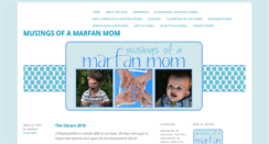 Desktop Screenshot of marfmom.com